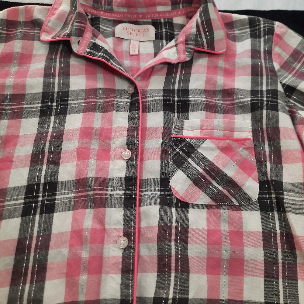 Victoria Secret Flannel PJs - Picture 6 of 13
